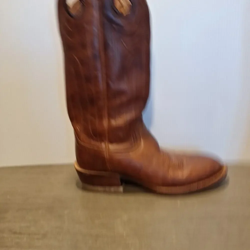 Tacovas Prescott 8.5 Brown Cowboy Boot - Picture 2 of 12